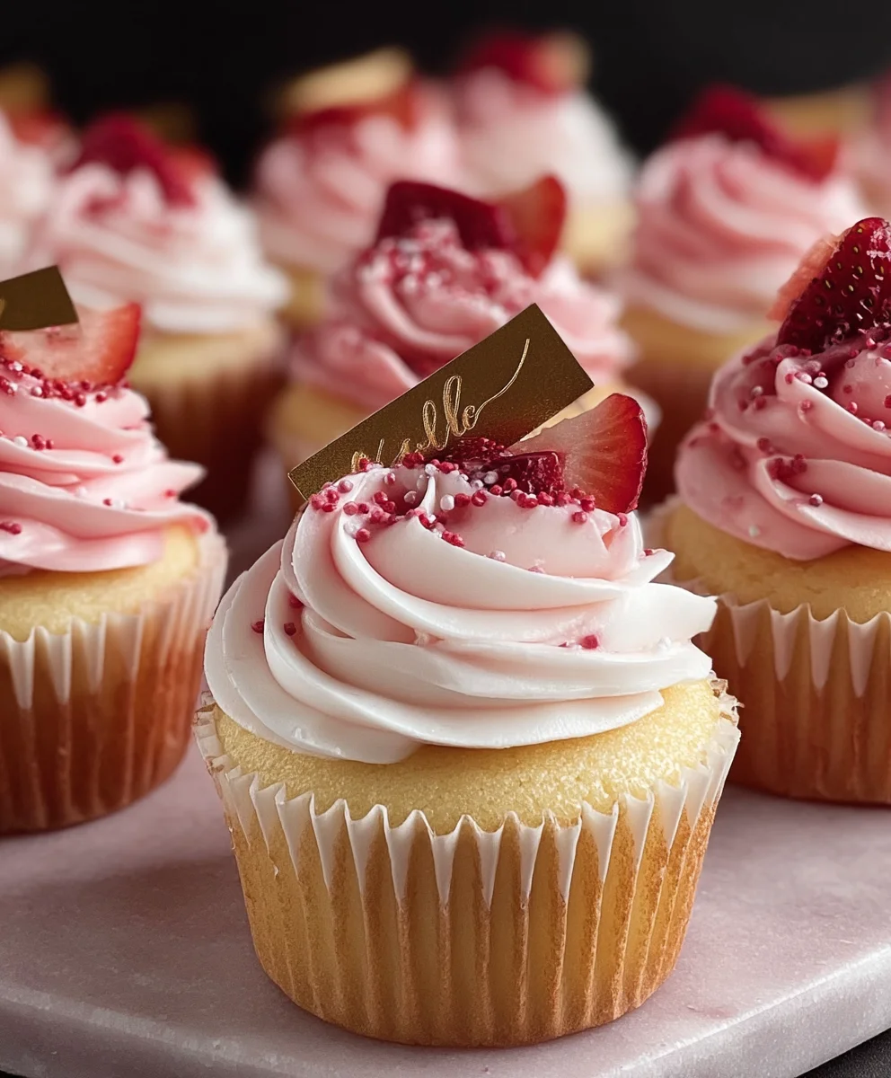 Recette Cupcakes Fraise Diplôme : Célébrez Votre Réussite