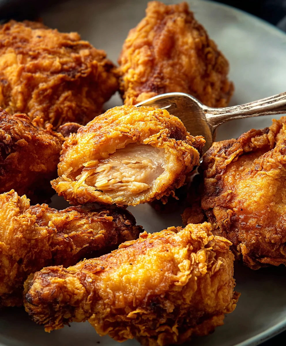 Recette Irrésistible de Poulet Frit Fait Maison Pour les Amateurs de Cuisine Réconfortante