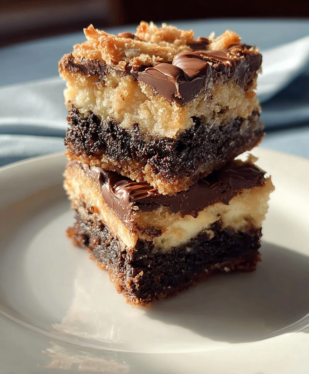 Brookies Choco-Coco : Fondant, Crémeux, Irrésistible !