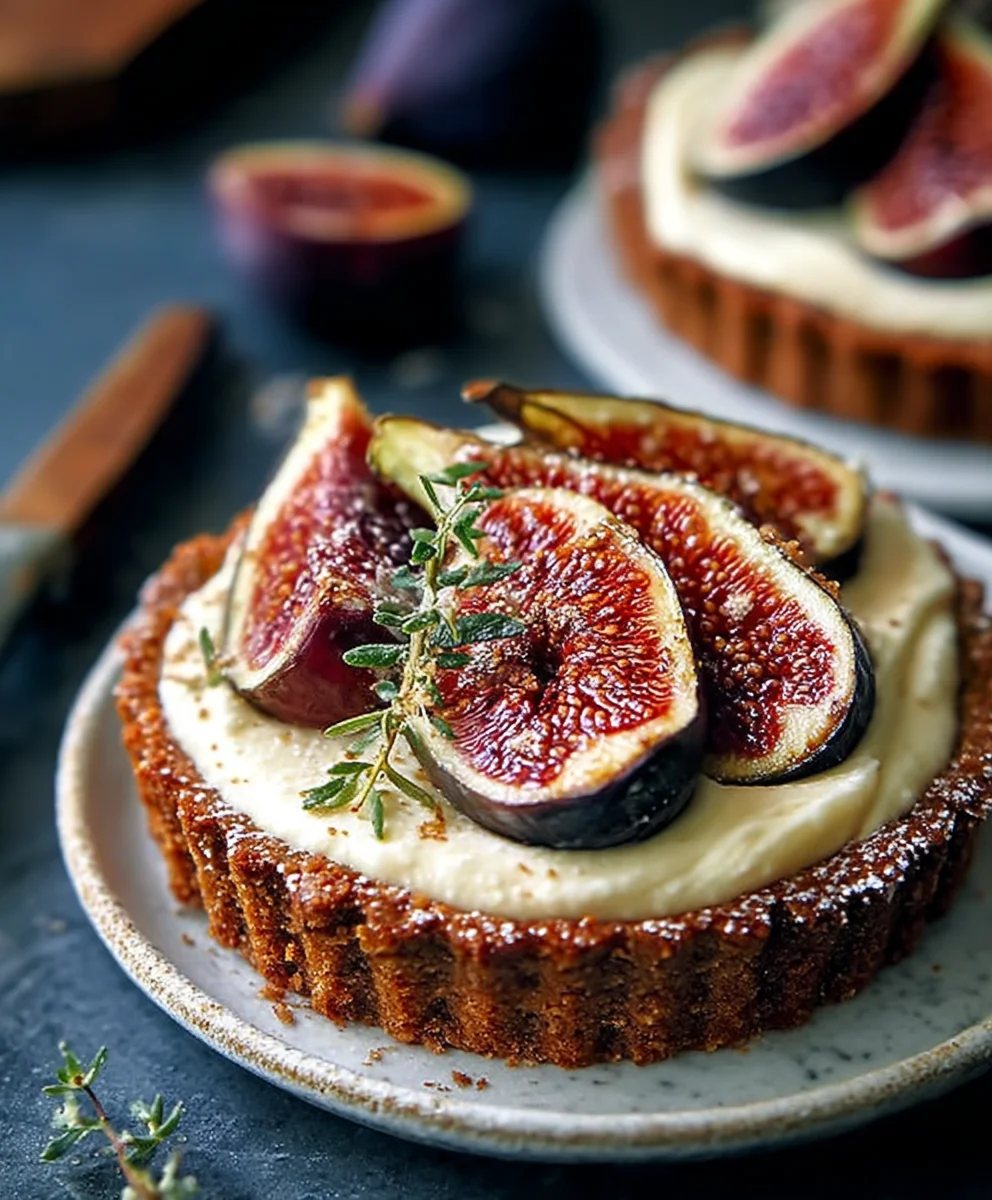 Tarte Crémeuse aux Figues et Mascarpone