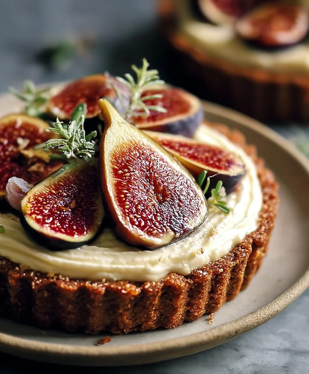 Tarte Crémeuse aux Figues et Mascarpone : Douceur Gourmande