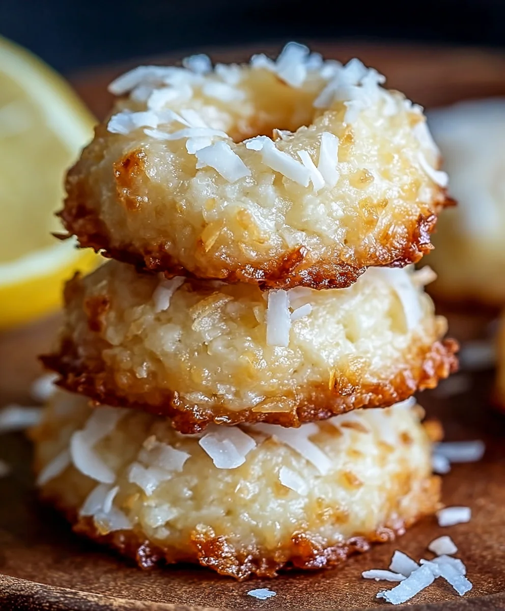 Cookies Cheesecake Citron Coco : Recette Simple & Exquise