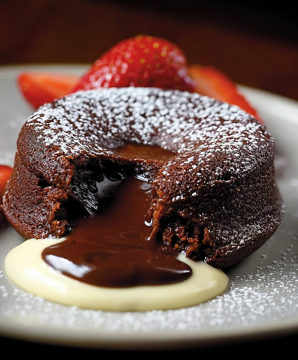 Fondant Chocolat Coulant pour la Fête des Pères