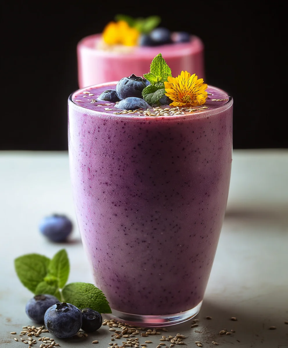 Smoothie Santé Énergisant : Recette Rafraîchissante Ultime