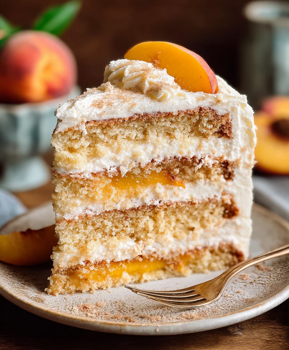 Gâteau à la Cassonade et Pêche : Un Plaisir Irrésistible