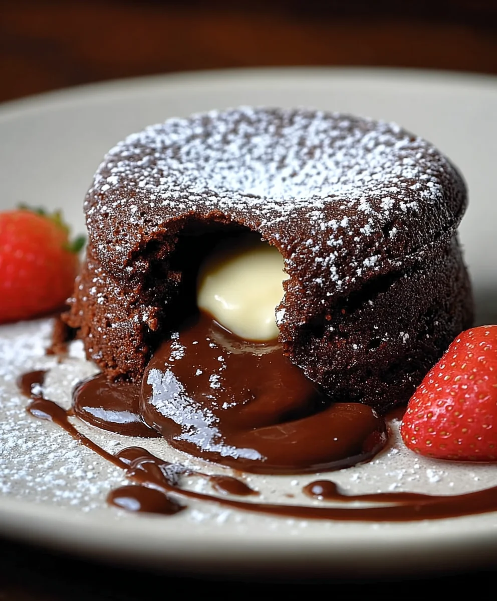 Fête des Pères : Fondant Chocolat Coule pour un Papa Heureux