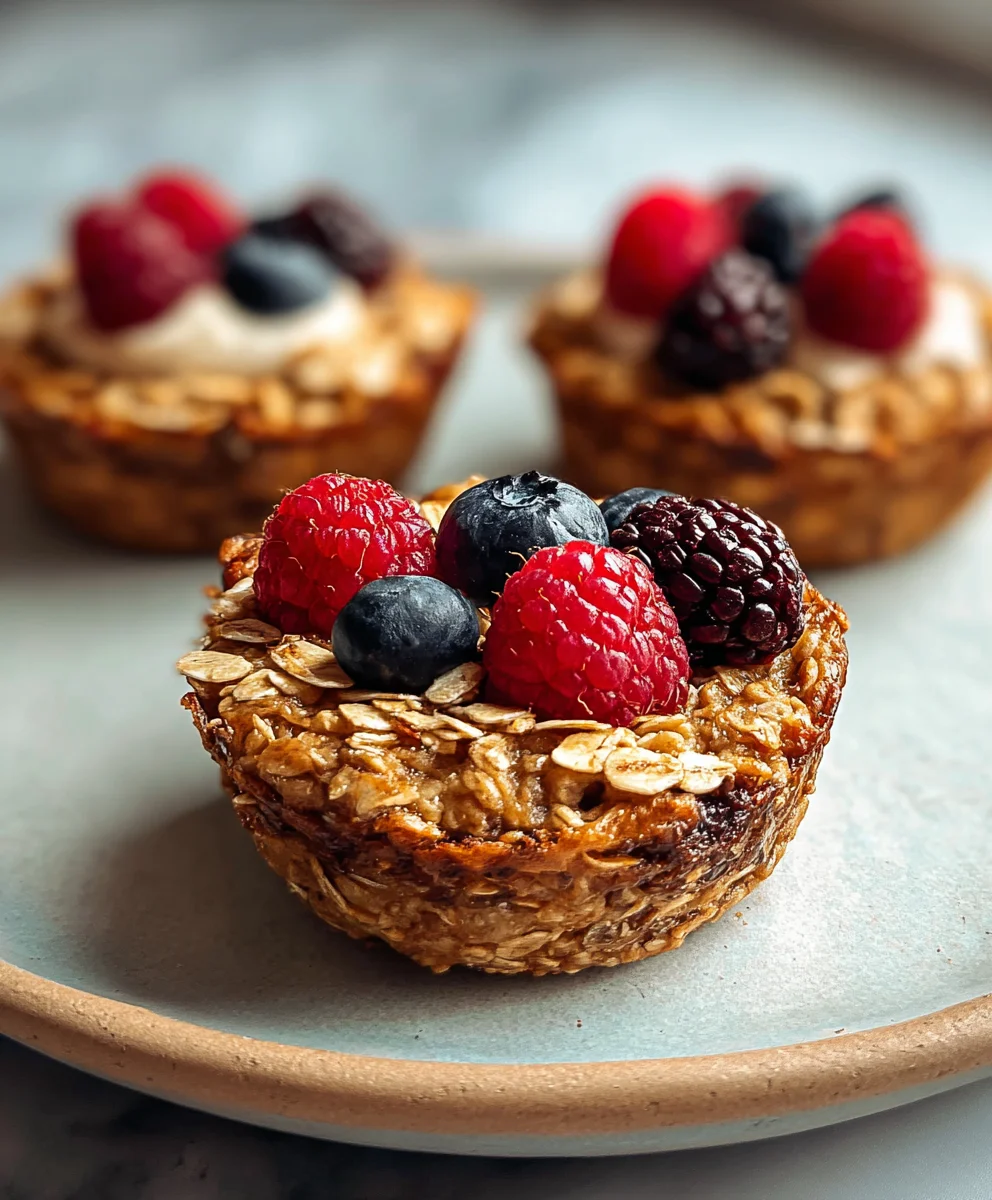 Délicieux muffins d'avoine cuits pour la Rentrée scolaire