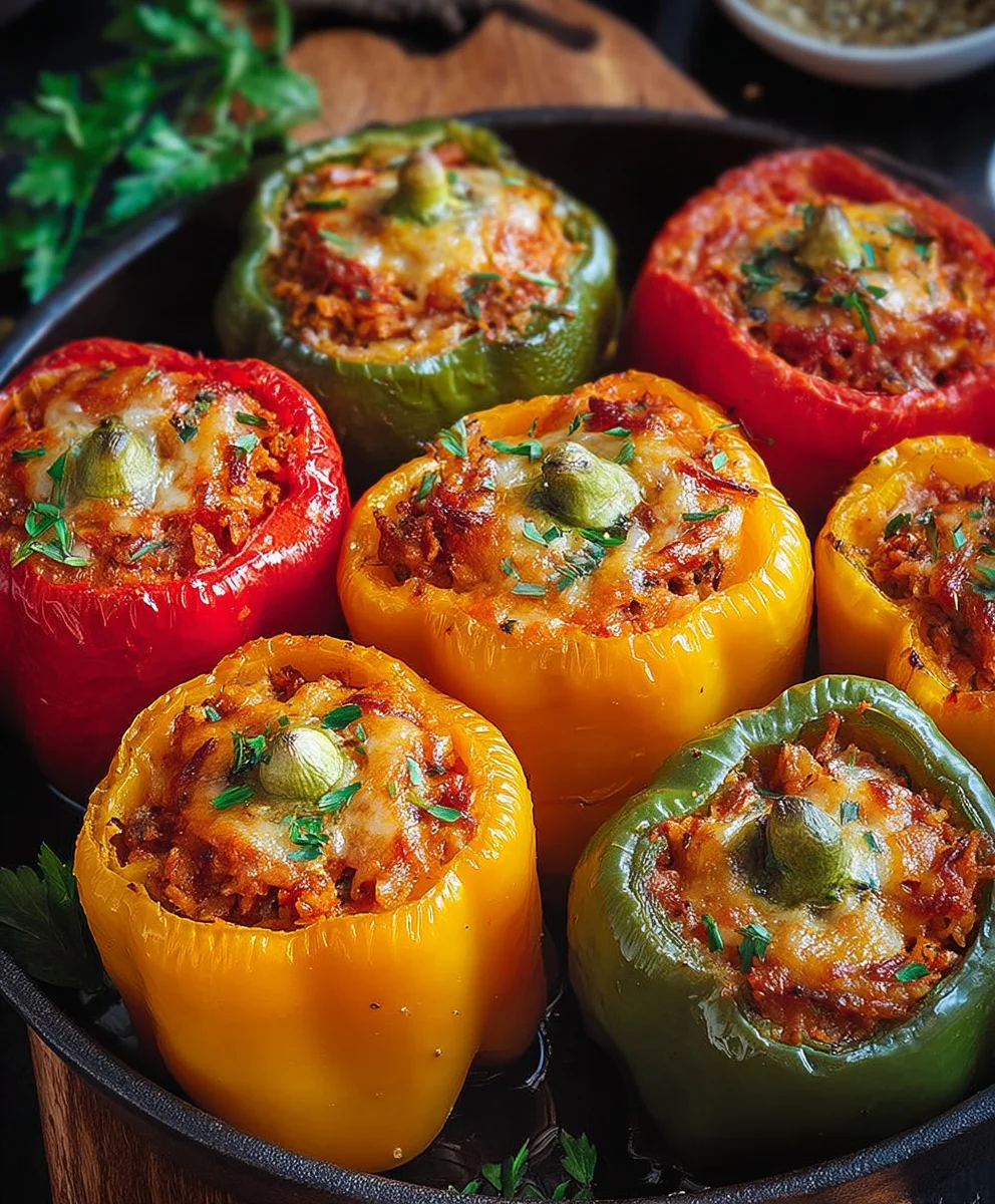 Poivrons Farcis Faciles: La Recette Express & Savoureuse!