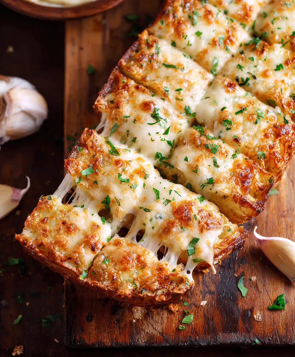 Pain à l'Ail Gratiné au Fromage: La Meilleure Recette Maison