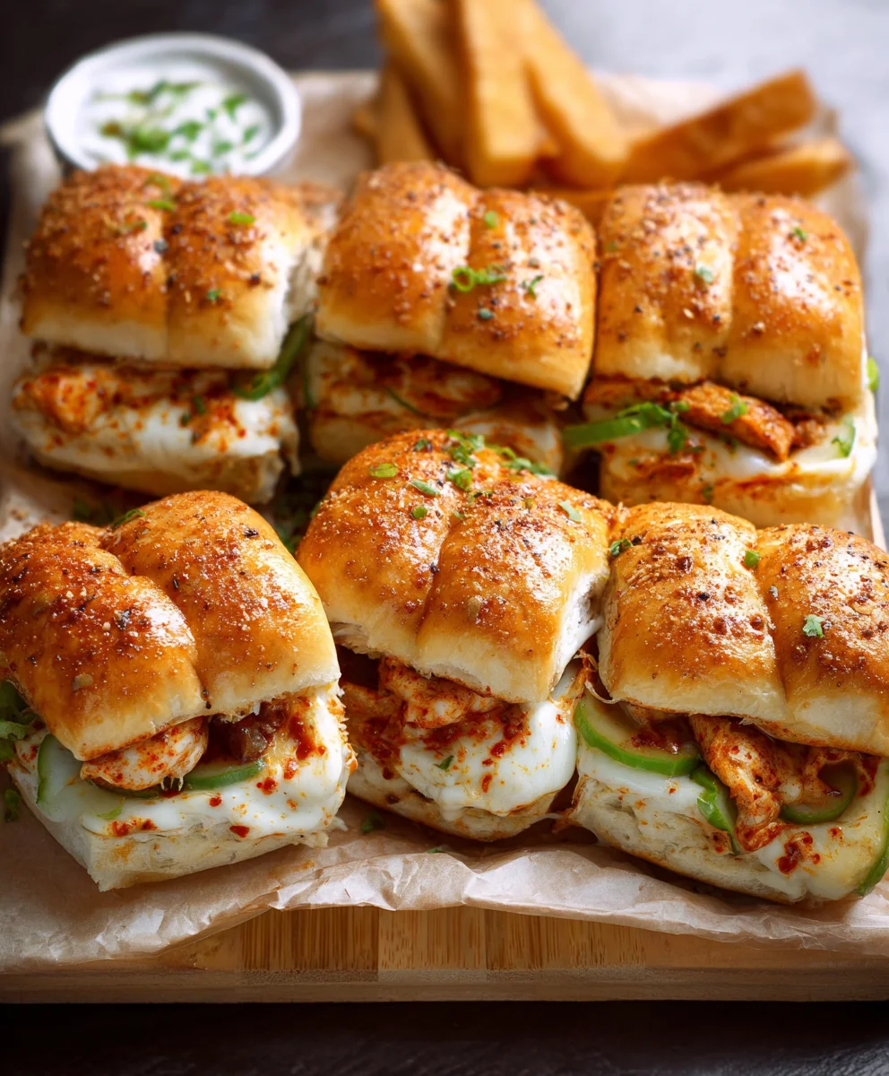 Buns Poulet Fromage Dynamite : Explosion de Saveurs !