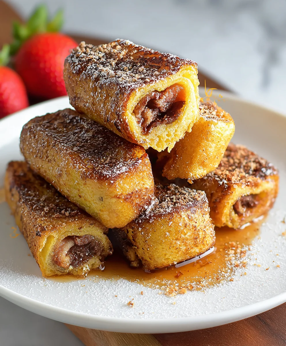 Roules Façon Pain Perdu Gourmands