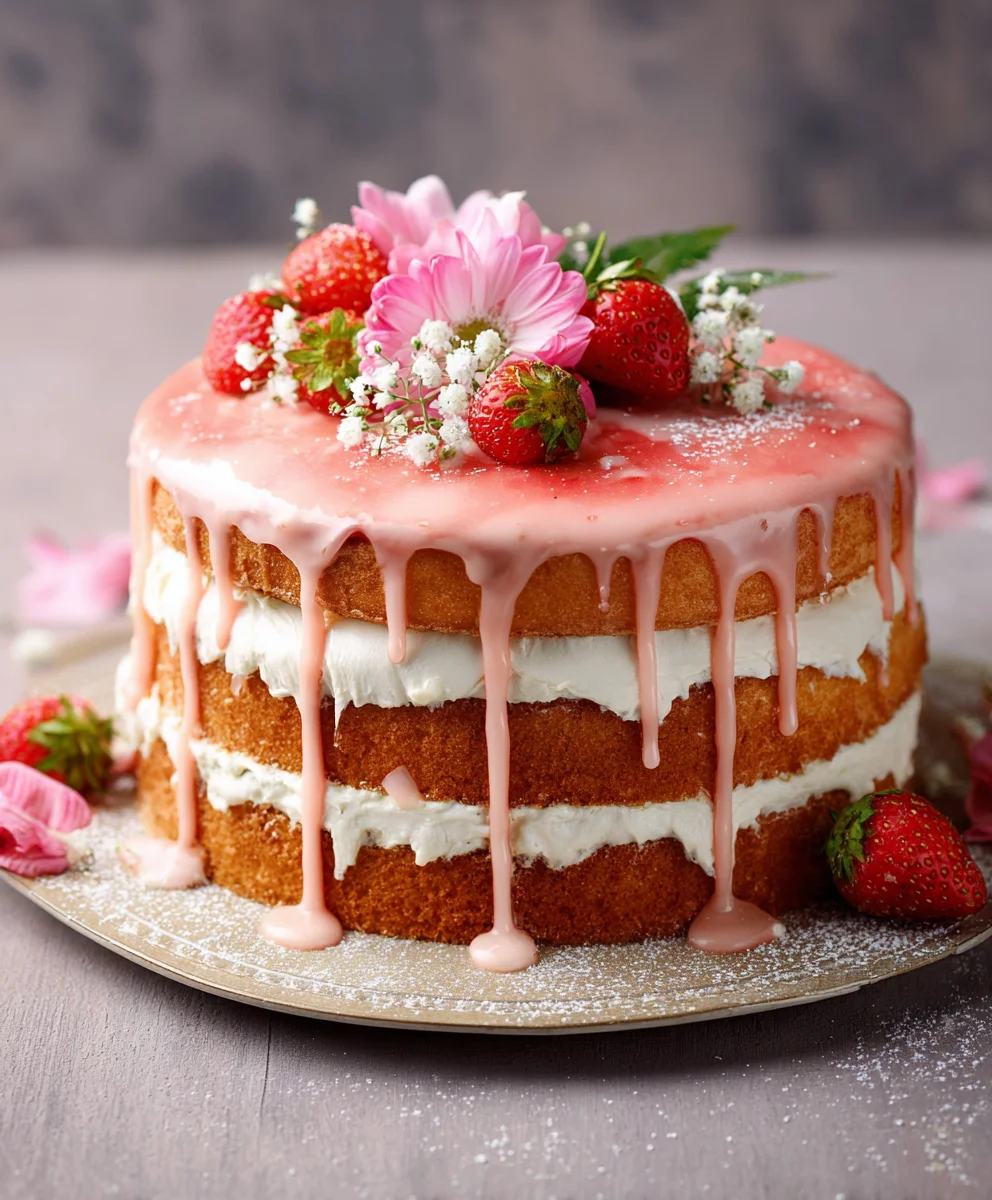 Recette Dripping Cakes : gâteaux dégoulinants irrésistibles