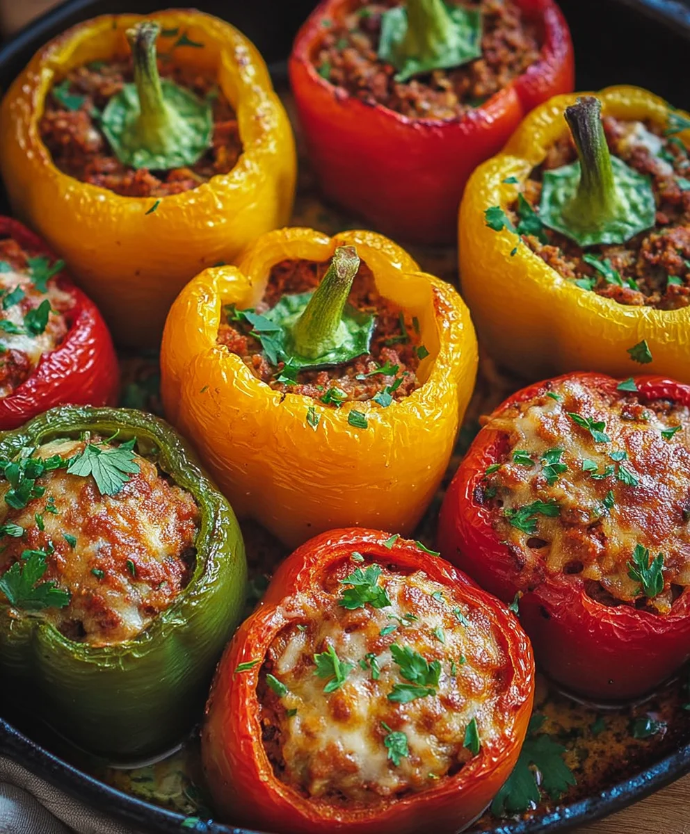 Poivrons Farcis Faciles: La Recette Express & Savoureuse!