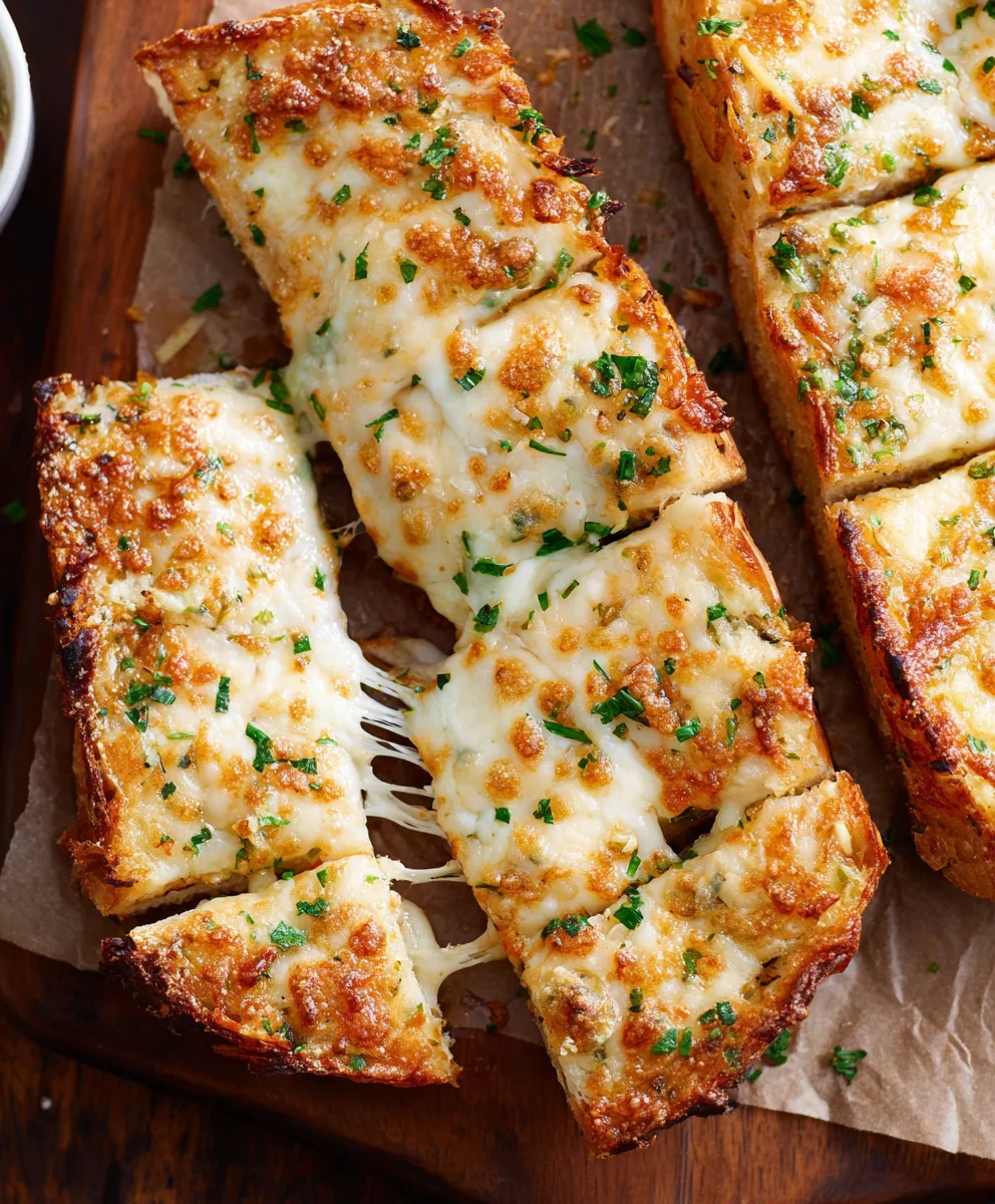 Pain à l'Ail Gratiné au Fromage: La Meilleure Recette Maison