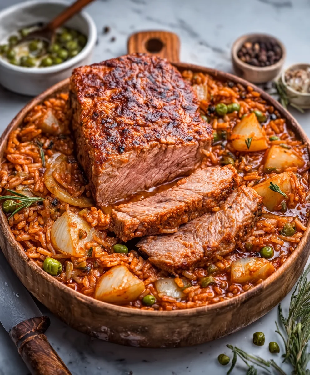 Recette Serbisches Reisfleisch : Bœuf & riz, saveurs balkaniques