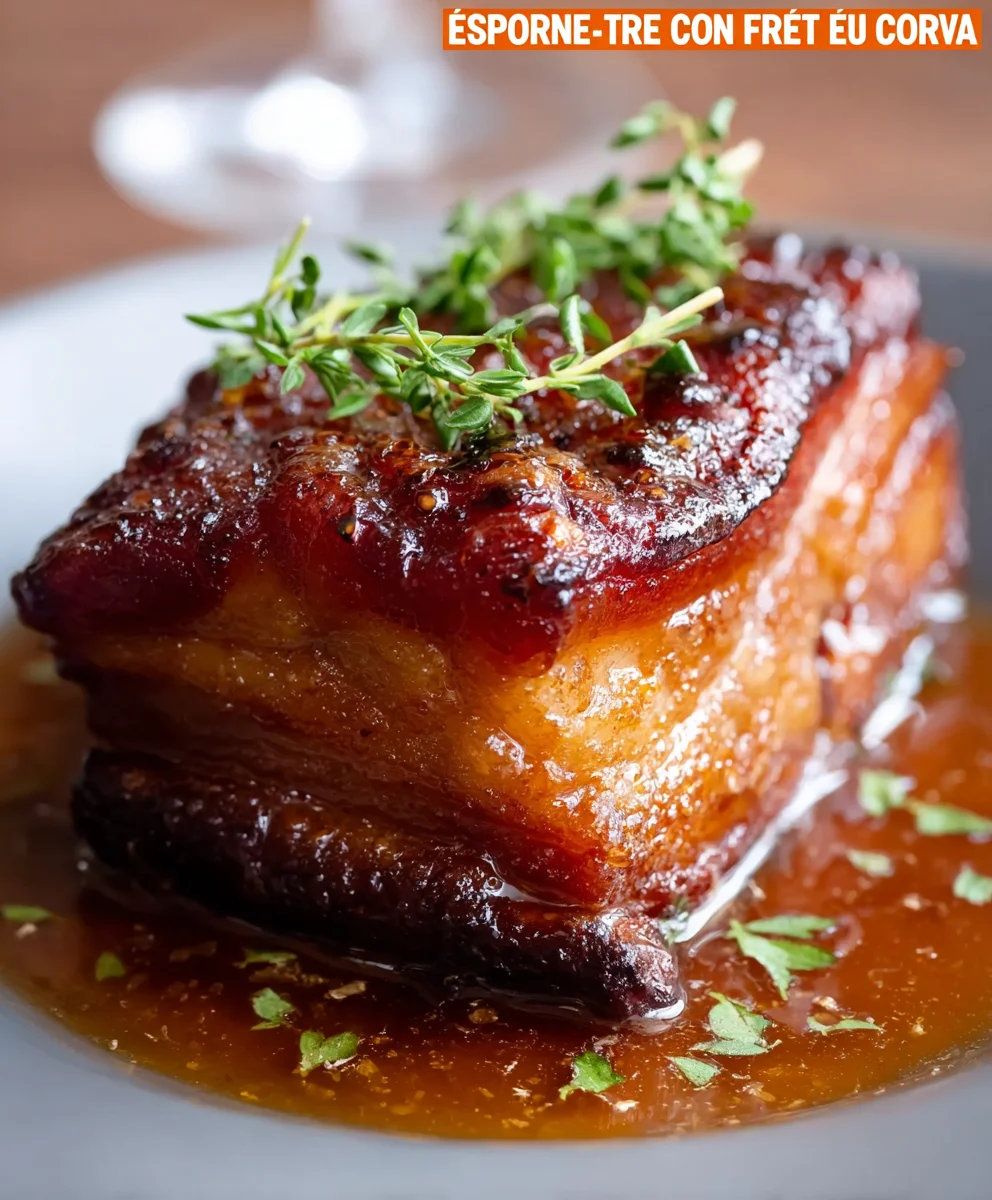 Bœuf Confit Fondant, Mijoté au Sirop d'Érable & Bouillon