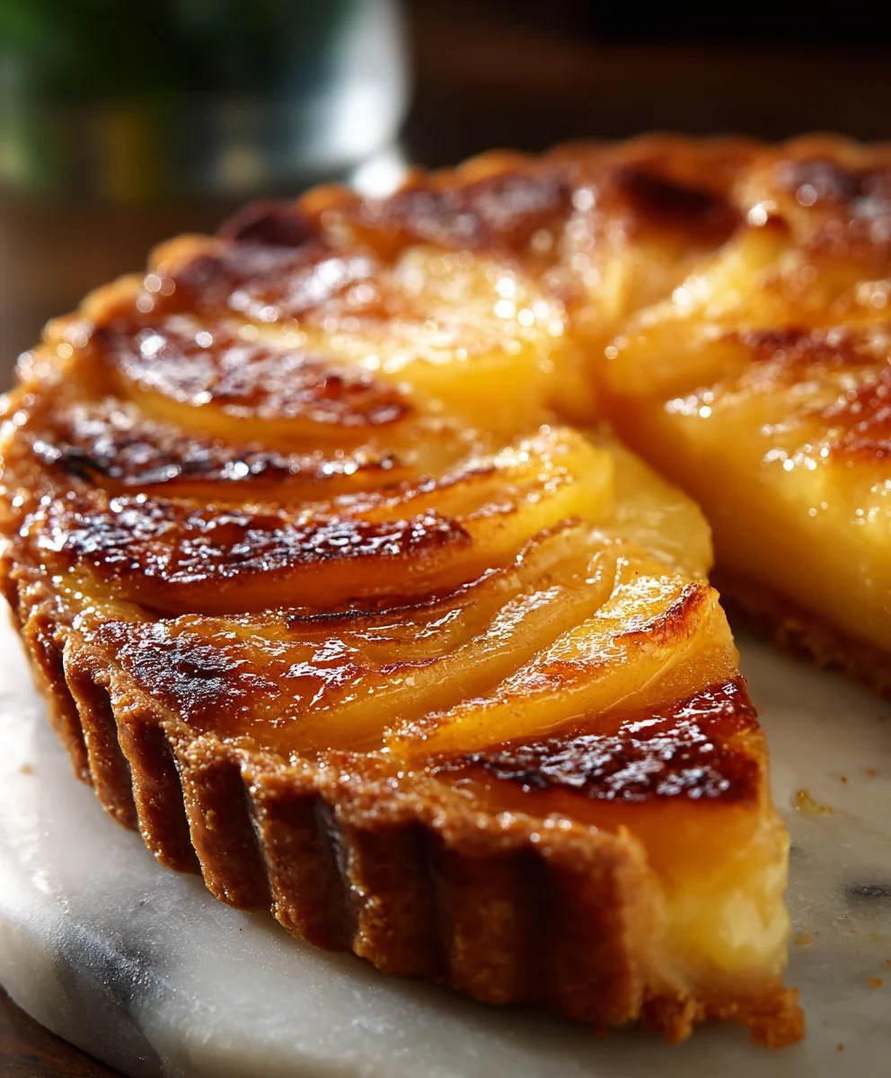 La Tarte Aux Pommes Crème Brûlée : Croquant & Fondant
