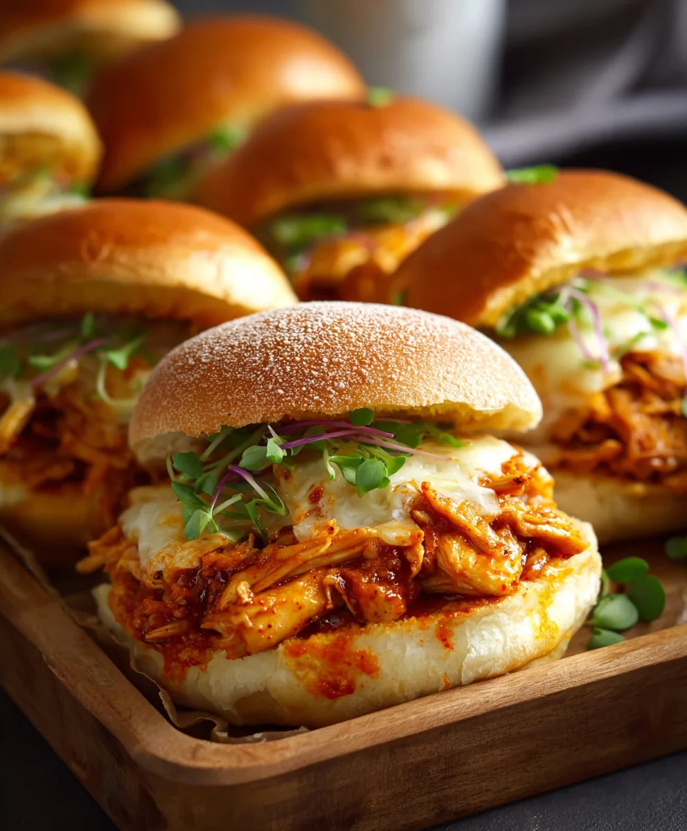 Buns Poulet Dynamite Fromagés: Moelleux, Épicés & Irrésistibles