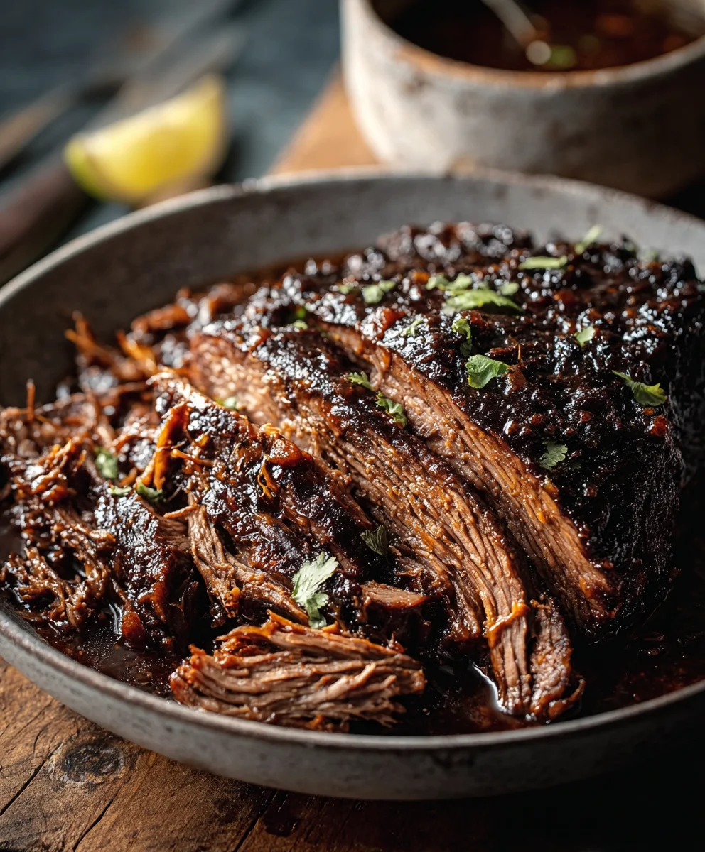 Recette de Bœuf Effiloché Caramélisé: Brisket Ultime
