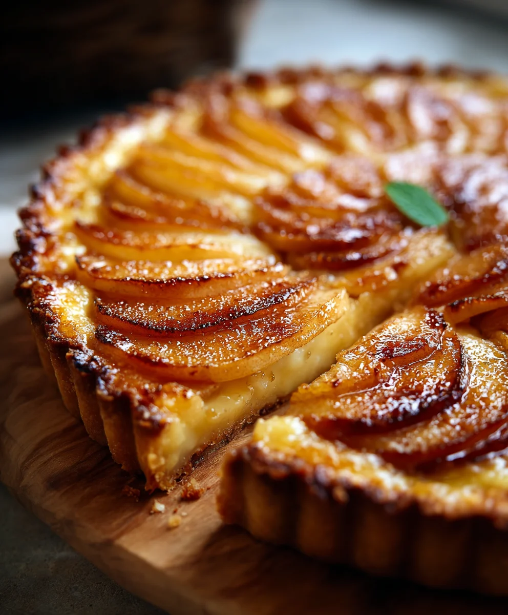 Tarte Pommes Crème Brûlée Facile & Gourmande