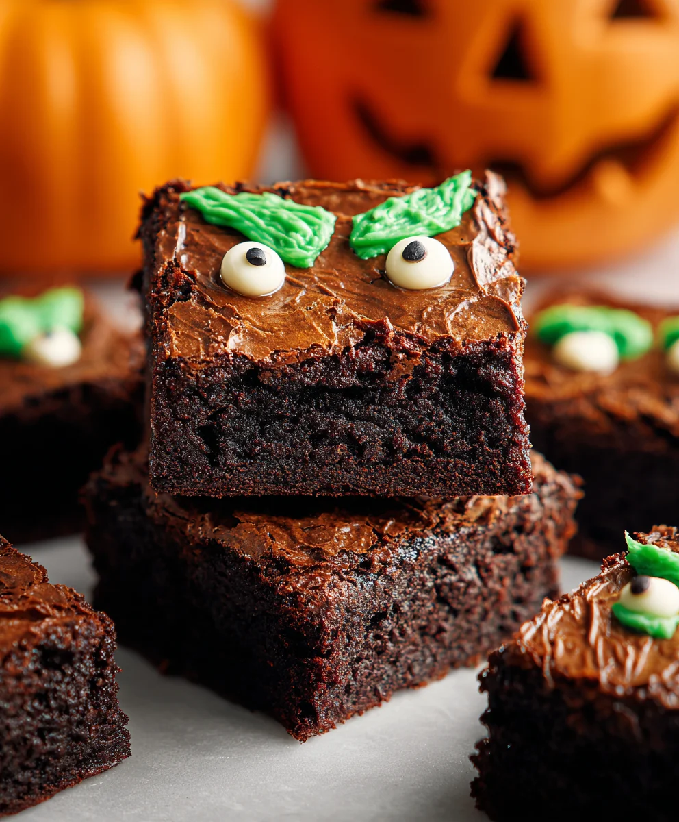 Brownies d'Halloween : Recettes Époustouflantes