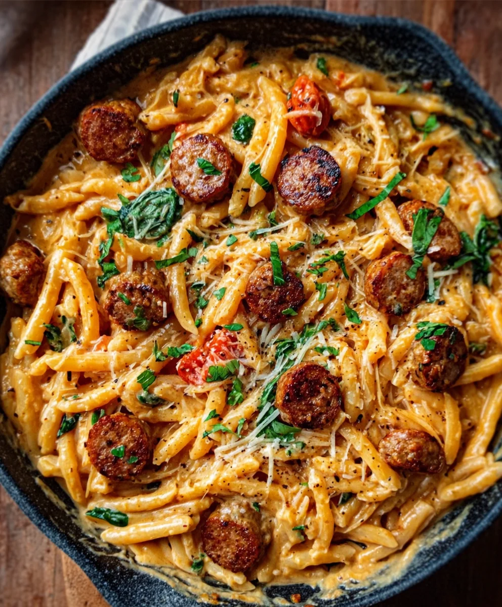 Pâtes Cajun Crémeuses Boeuf (30 min)