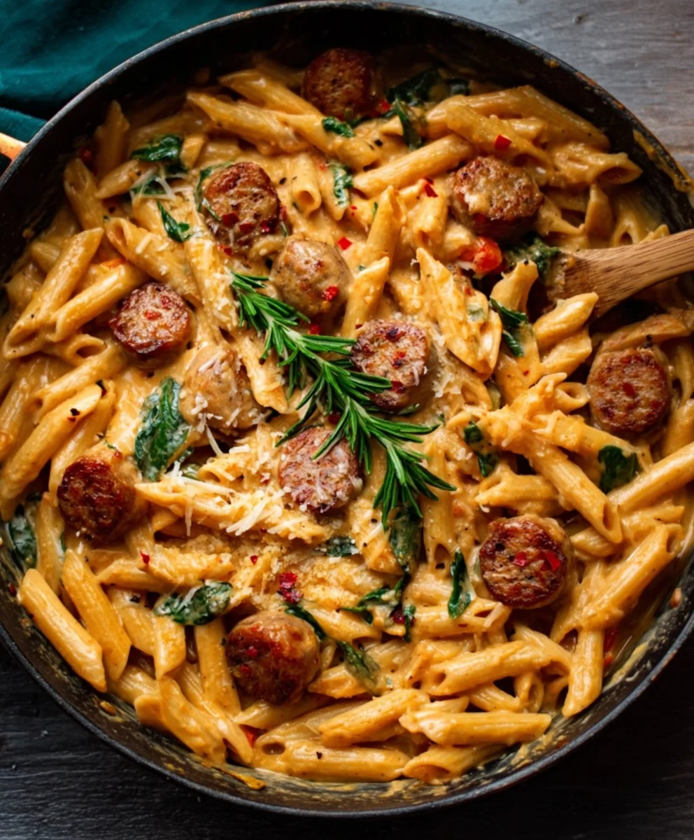 Pâtes Cajun Crémeuses Boeuf (30 min)