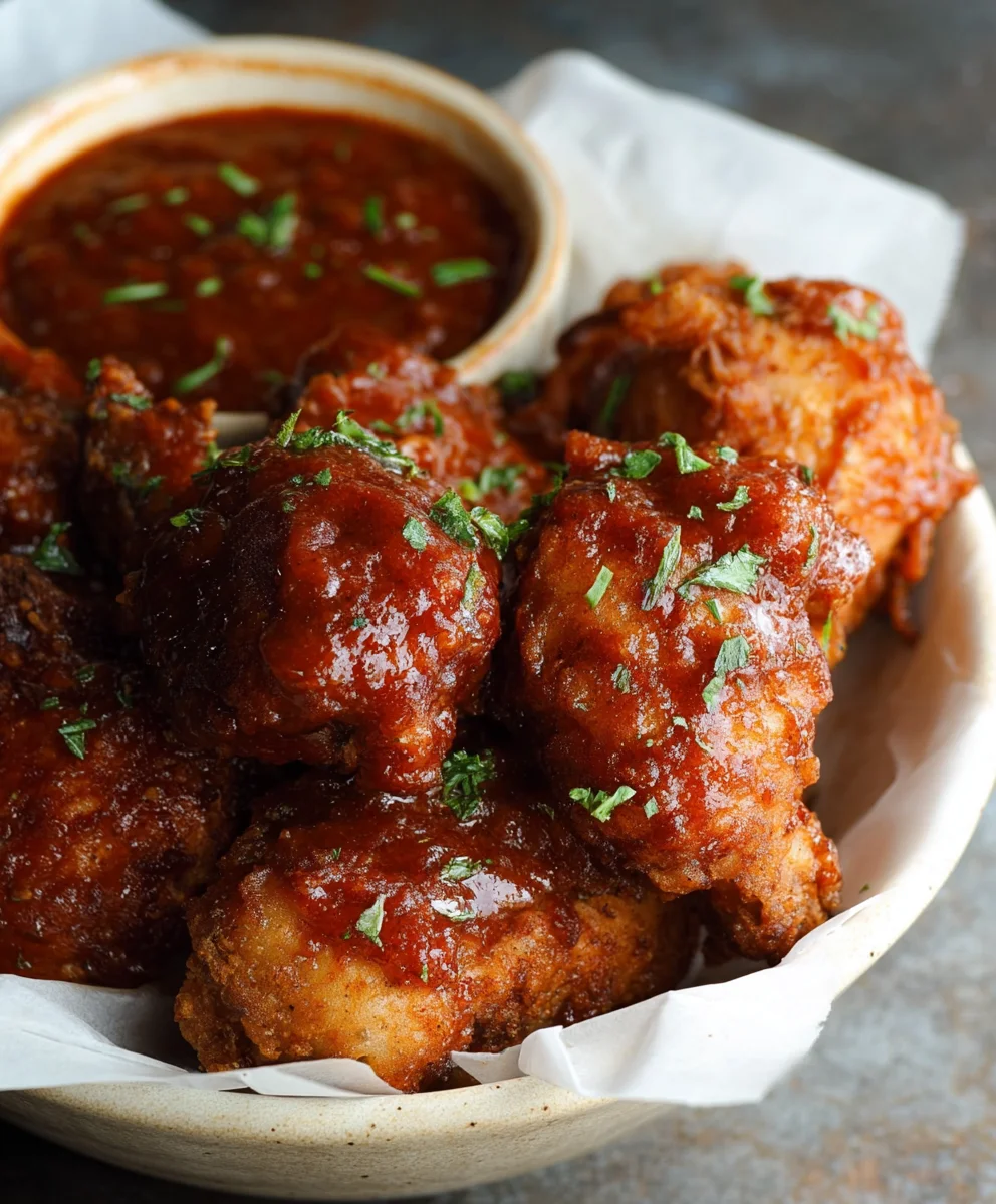 Poulet Frit Sauce Buffalo Maison : Recette Facile