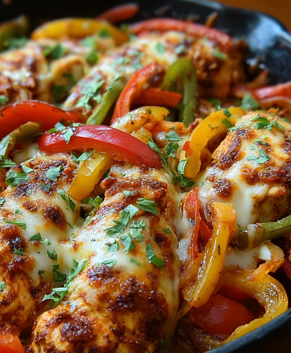 Poulet Fajita au Fromage: Recette Facile & Savoureuse
