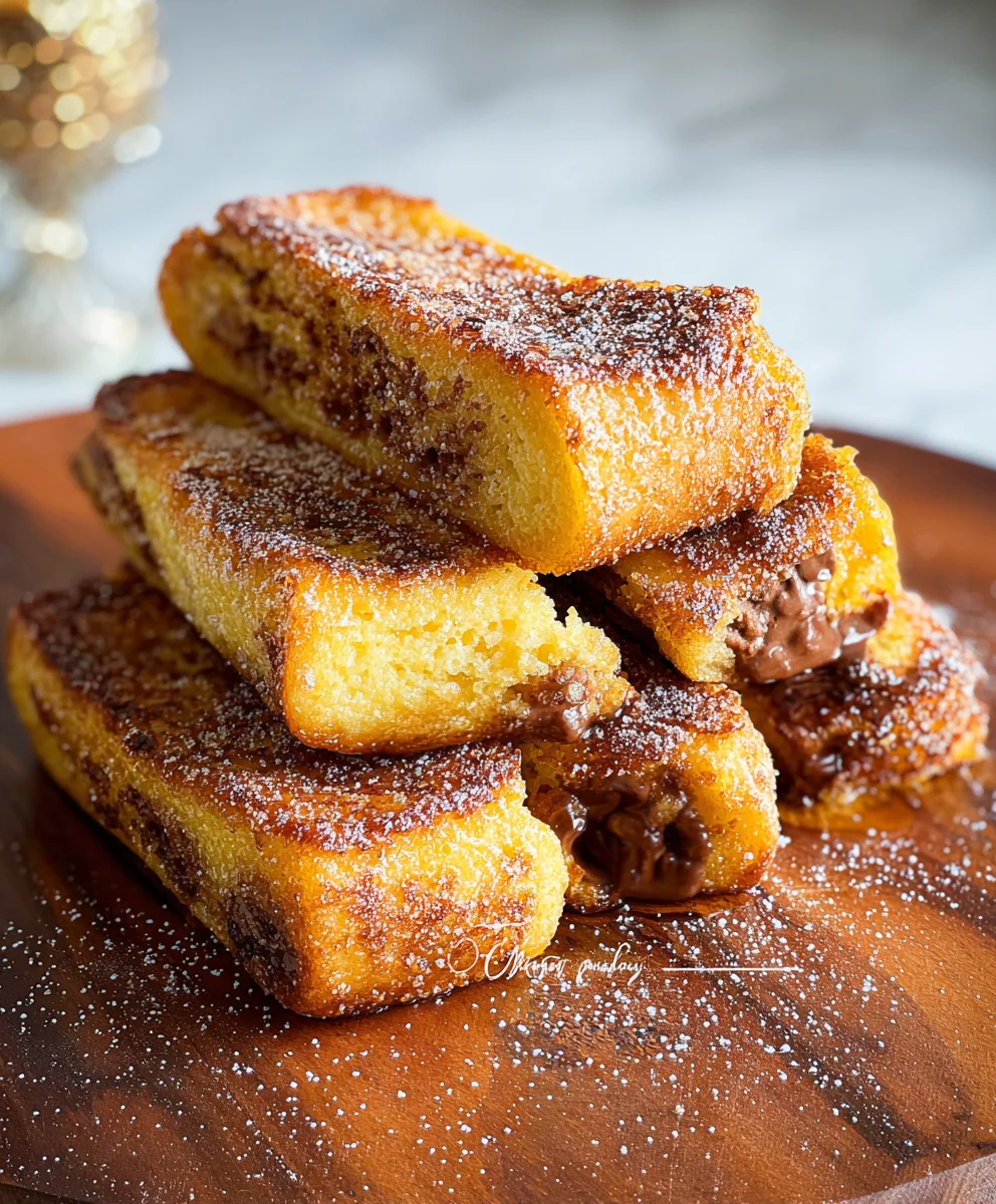 Roulés Pain Perdu Faciles : Recette Gourmande