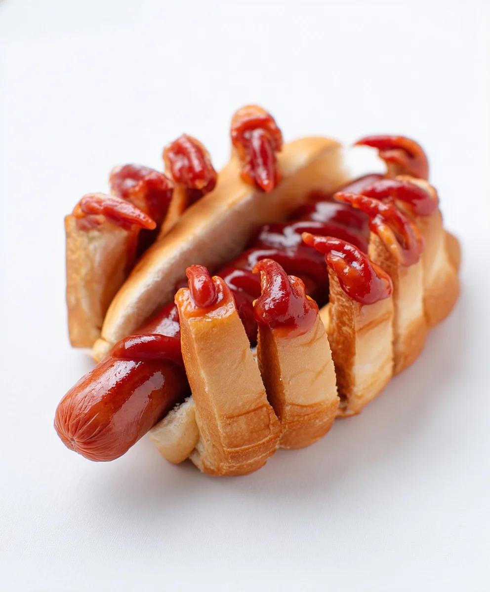 Saucisses sanglantes d'Halloween (sans alcool)