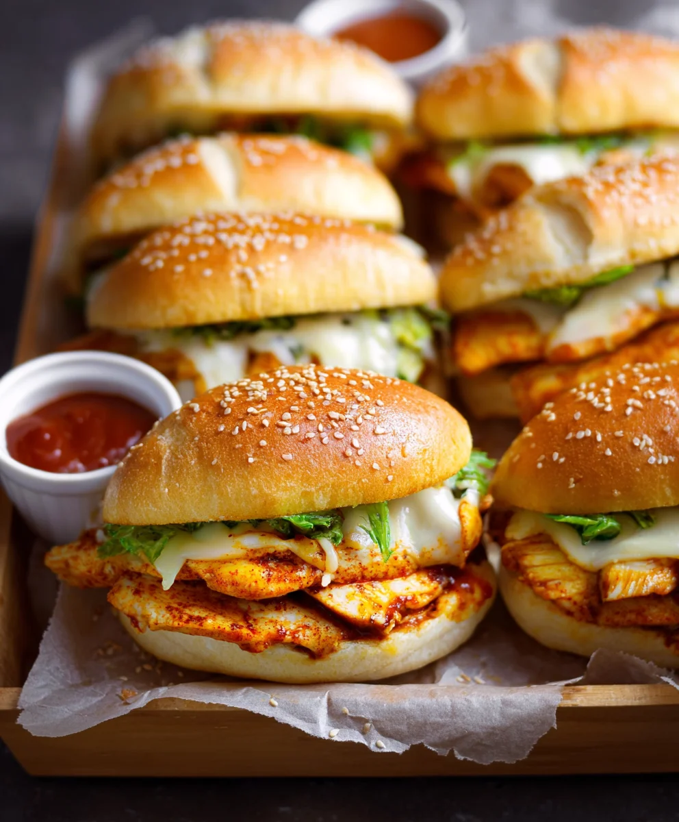 Buns Poulet Dynamique Crémeux: Recette Facile