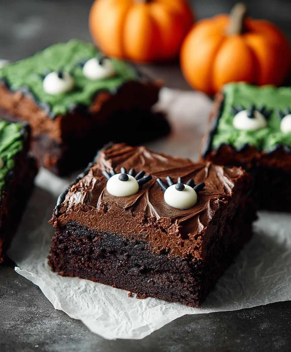 Brownies d'Halloween : Idées Terrifiantes