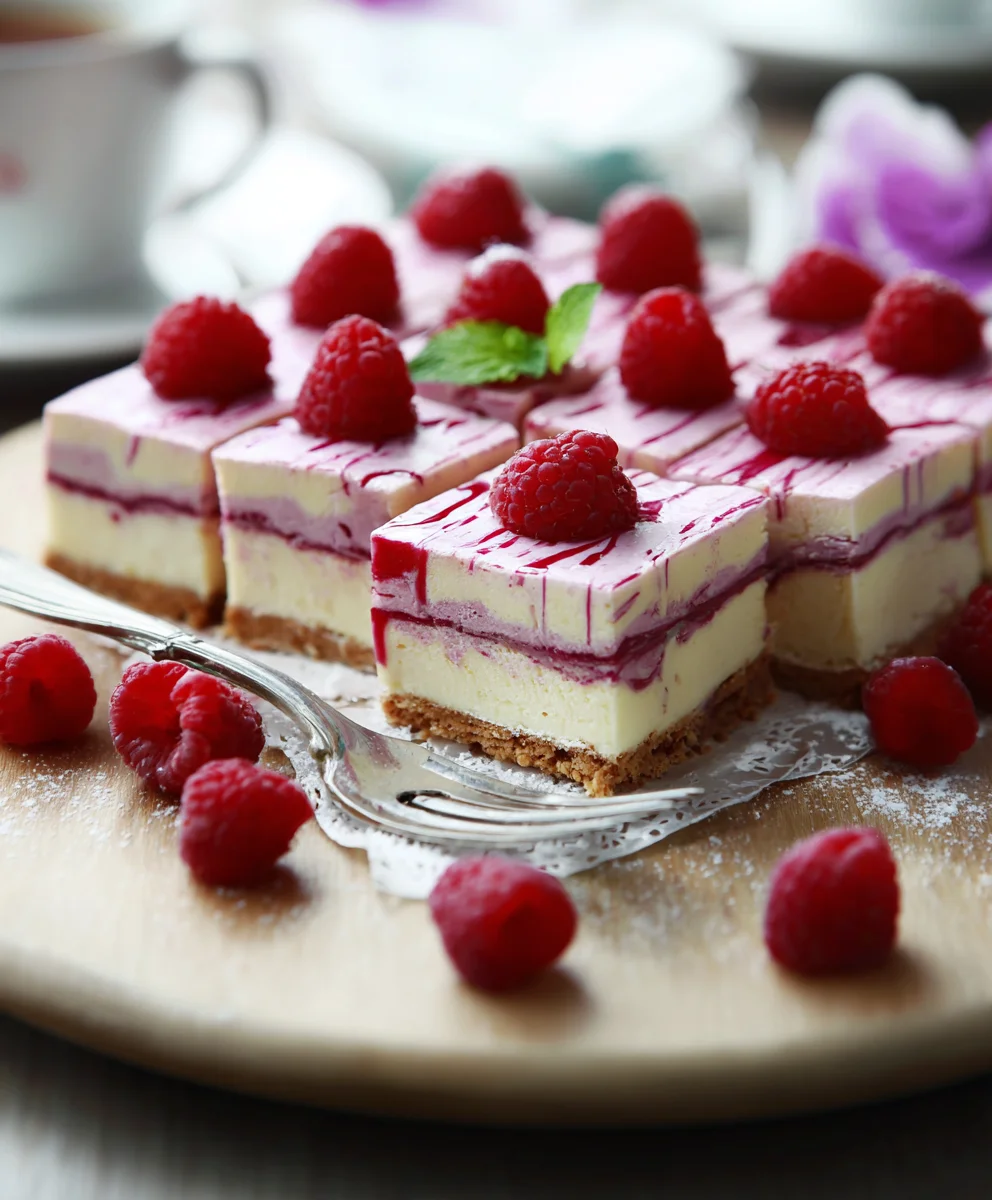 Easy No-Bake Raspberry Cheesecake Recipe