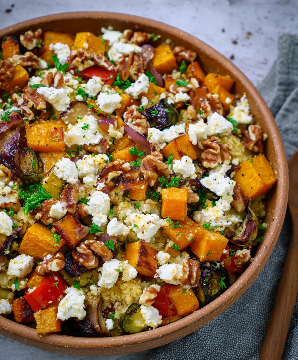 Crum extractble Légumes d'Hiver : Feta, Noix, Végétarien