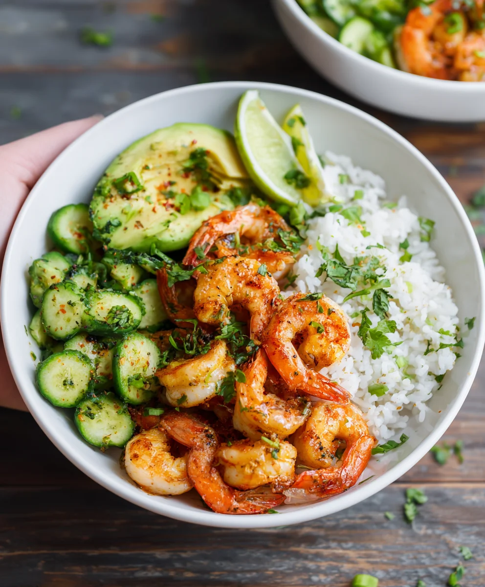 Bol crevettes épicées : recette gourmande et facile