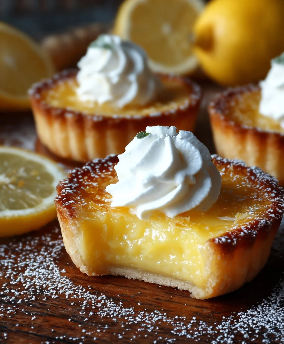Magic Lemon Tarts - Easy Recipe