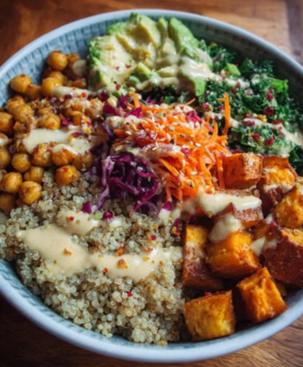 Buddha Bowl Végétalien : Déjeuner Céleste Rapide