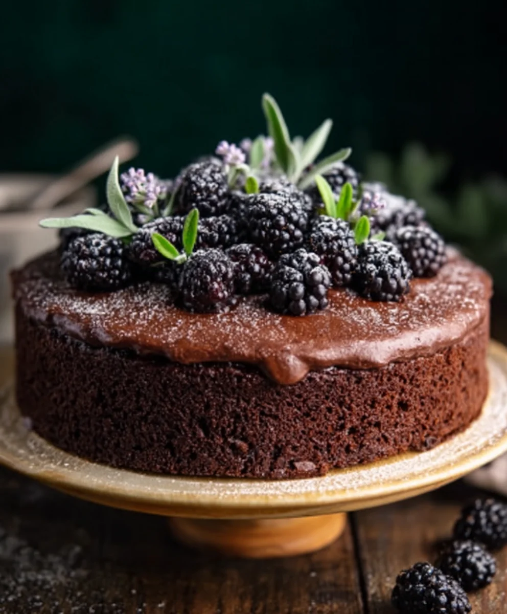 Gâteau Choco Mûre Sauge: Recette Facile & Gourmande